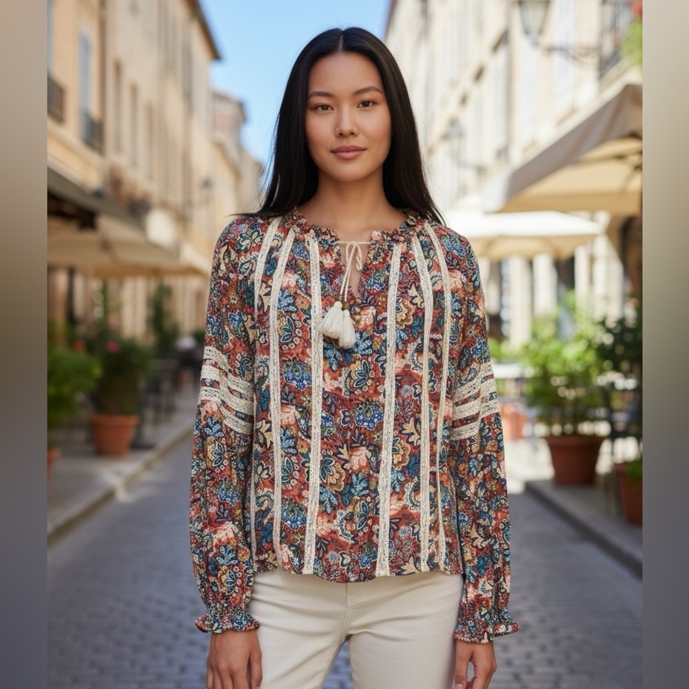 Sundance Peasant Top Size M